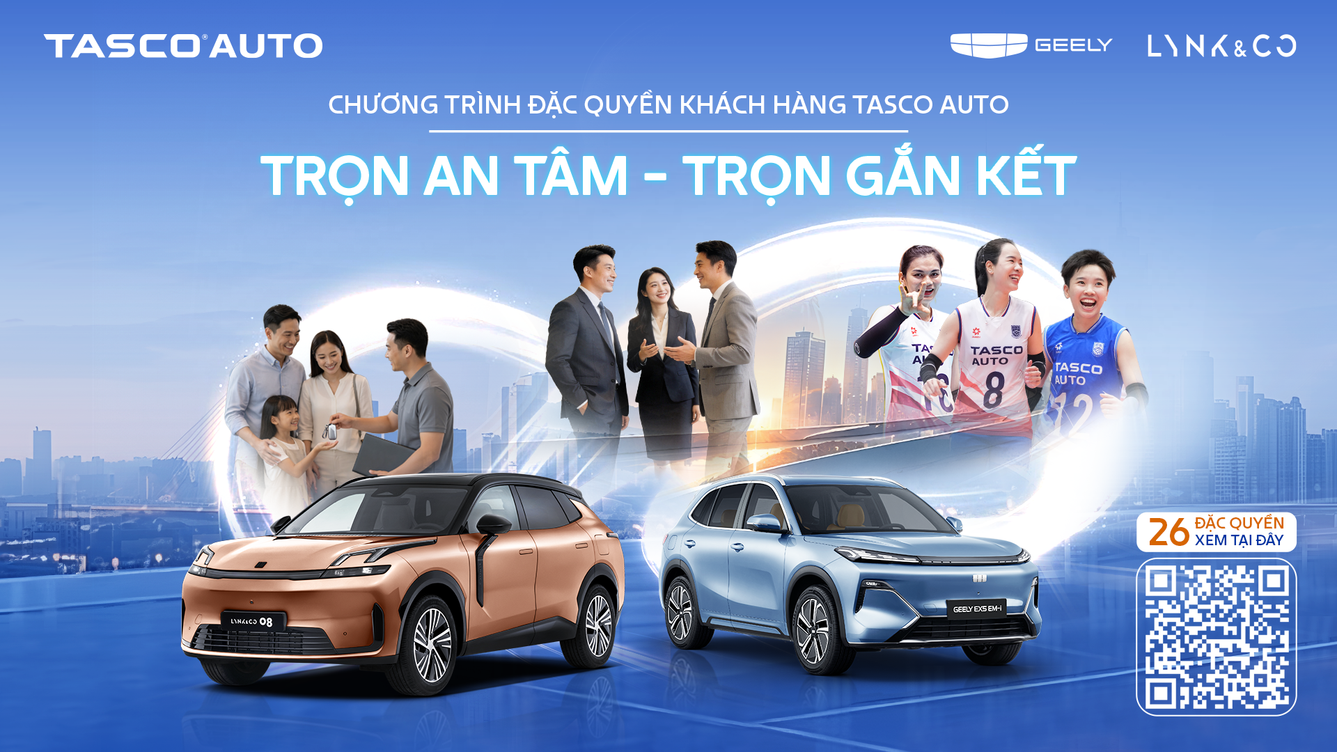 Chương trình đặc quyền khách hàng Tasco Auto “Trọn an tâm, Trọn gắn kết” triển khai trên toàn quốc